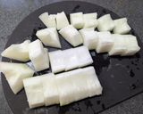 無水で作る！旨味凝縮♡冬瓜とひき肉の煮物作り方2写真