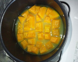 カルピスを使ったかぼちゃの煮物作り方4写真
