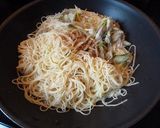 ミョウガと大葉でレモン塩パスタ～♪作り方4写真