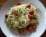 ミョウガと大葉でレモン塩パスタ～♪作り方7写真