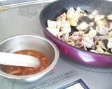 茄子と豚肉のジンジャー味噌炒め作り方3写真