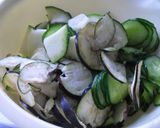 手軽に作ろう！ツナと夏野菜の冷汁風作り方1写真