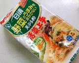 生姜ポン酢で　もずく大根巻き串天　作り方5写真