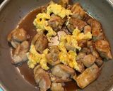 鶏肉とたまごの甘酢照り焼き♩作り方4写真