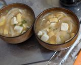 豆腐と玉ねぎと油揚げの味噌汁作り方6写真