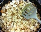 さっぱりおいしい♪炒り豆腐のレタス包み☆作り方4写真