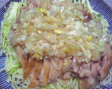２種のソースをお好みで！中華店風の蒸し鶏作り方6写真