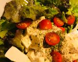ザク切りサニーレタスの豆腐サラダ作り方2写真