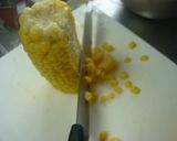 夏！とうもろこしで冷たいコーンスープ♪作り方2写真