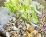 ワンパン 白菜と豚こまのすき焼き風煮物作り方16写真