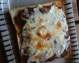 おとついの残りで☆カレートースト作り方2写真