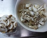 キノコの炊き込みご飯作り方1写真