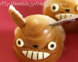 キャラ弁★ロールパンでトトロ弁当作り方10写真