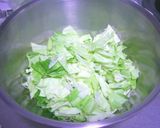 簡単！胡麻の香りがそそるキャベツサラダ作り方1写真