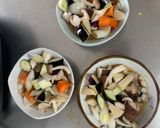 年越しにレンジ野菜あんかけ中華柚子湯豆腐作り方10写真