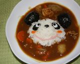 パンダがうちにやってきたカレー♪作り方3写真