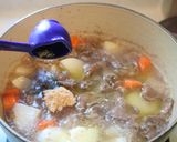 ルクルーゼでスープたっぷり肉じゃが作り方8写真