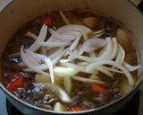 ルクルーゼでスープたっぷり肉じゃが作り方9写真