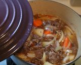 ルクルーゼでスープたっぷり肉じゃが作り方11写真