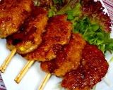 混ぜて焼くだけ！鶏つくねの照り焼き♡作り方5写真