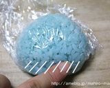 キャラ弁☆デコふり空色deスティッチ♪作り方3写真