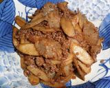 ☆ごぼうとひき肉の炒り煮☆作り方4写真