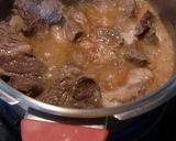 バターしょうゆ煮牛肉に、レンジで付け合せ作り方1写真