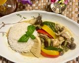 野菜たっぷりグリーンカレー作り方9写真