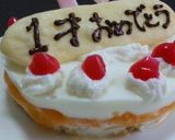 離乳食★　祝１歳！レア・ヨーグルトケーキ作り方16写真