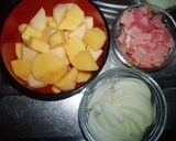 バター薫る☆ベーコン肉じゃが作り方1写真