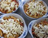 ペンネのバジルトマトソースチーズ焼き作り方18写真