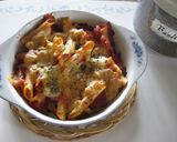 ペンネのバジルトマトソースチーズ焼き作り方19写真