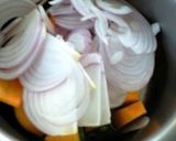 マクロビ☆鍋一つでかぼちゃのポタージュ作り方1写真