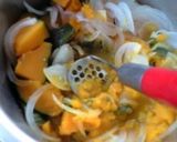 マクロビ☆鍋一つでかぼちゃのポタージュ作り方2写真