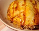 おふくろの味♪挽き肉と玉ねぎのオムレツ作り方7写真