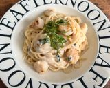 ホタテの和風味噌クリームパスタ作り方6写真