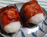 ☀ベーコン巻おにぎり☀作り方4写真