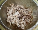 安い豚こま切れ肉でもやわらか～♪冷しゃぶ作り方7写真