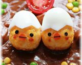✿ぴよぴよ♡ひよこちゃんデコカレー✿作り方5写真