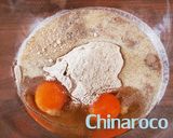 蕎麦粉パンケーキMIXで超濃厚ブラウニー作り方2写真