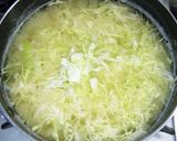 じゃがいも★ｷｬﾍﾞﾂの味噌汁作り方3写真