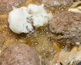 さっぱり⭐︎簡単和風煮込みハンバーグ作り方5写真