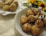 びっくり変身★うどんde激旨みたらし団子作り方14写真