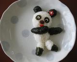 パンダのフラダンス♬デコカレー作り方1写真