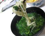 ねばねば☆モロヘイヤそーめん作り方2写真