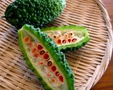 ワインに合わせてゴーヤ＆きゅうりピクルス作り方1写真