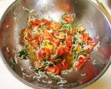 しらす＆大葉＆トマトの冷製パスタ♪作り方2写真