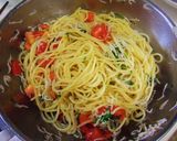 しらす＆大葉＆トマトの冷製パスタ♪作り方4写真