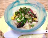 ミルキーな卵豆腐　梅ワサビ風味作り方5写真