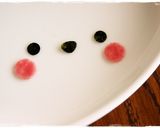 ＊キャラ弁＊簡単★お花冠のうさぎちゃん作り方2写真